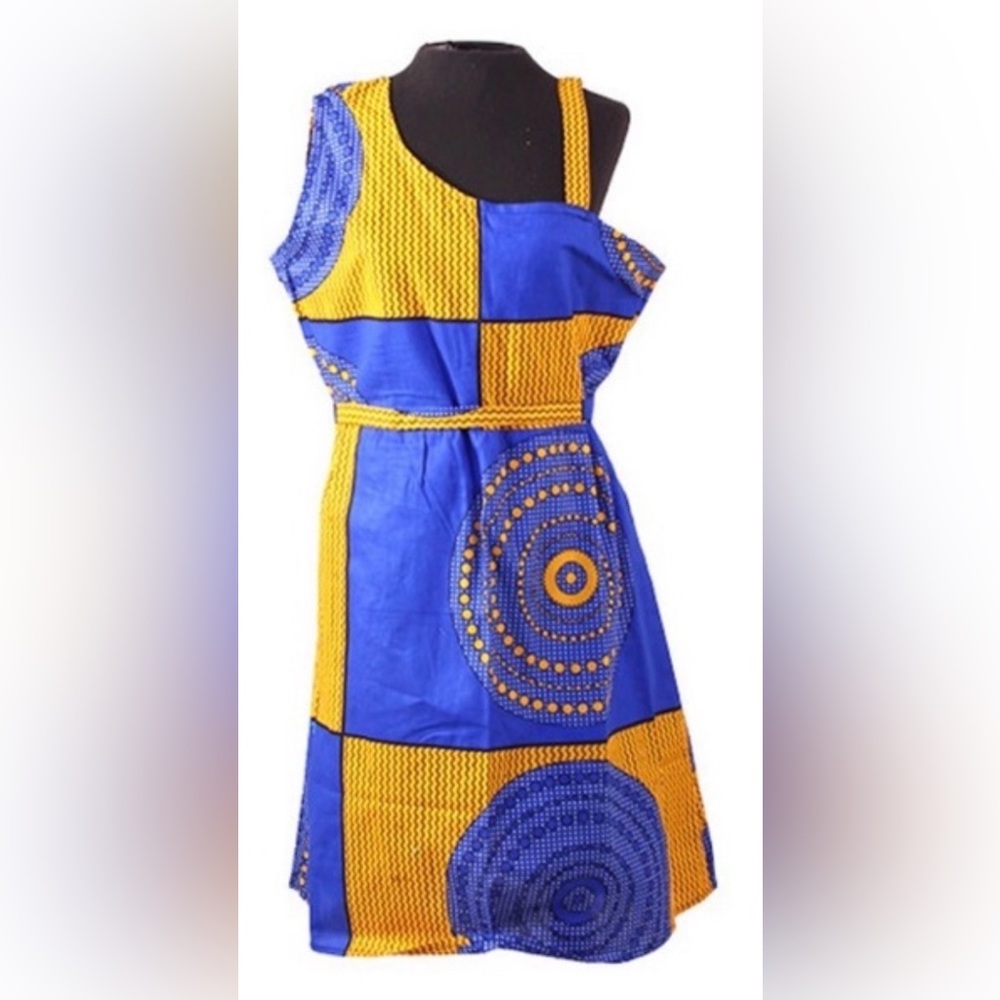 Ankara Print Dress